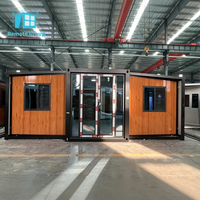 Maison conteneur mobile extensible personnalisable, modulaire et écologique de 20 pieds ou 30 pieds avec salle de bain et cuisine