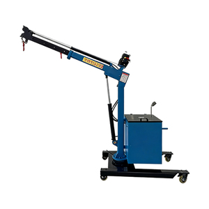 Grúa Eléctrica Autopropulsada JUNCHI de 0.4 Toneladas con Plataforma Giratoria para Taller y Almacén, Nuevas Características Hidráulicas de Movimiento, Elevadores de Vacío de 3.1m - Product Image 1