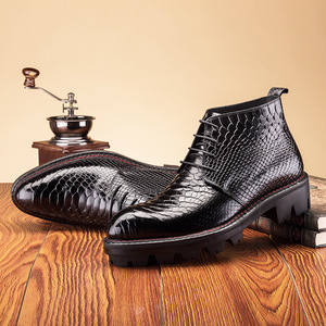 Mocassins pour hommes en cuir brun de haute qualité, fabriqués au Royaume-Uni, style rétro, cuir lavé, Goodyear Welted, lacets, brogues imperméables - Product Image 5