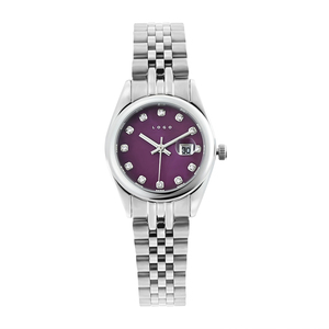 Elegant Women's Diamond Round <b>Watch</b> 304 Stainless Steel <b>Case</b> Miyota 2035 Quartz Movement - Product Image 1