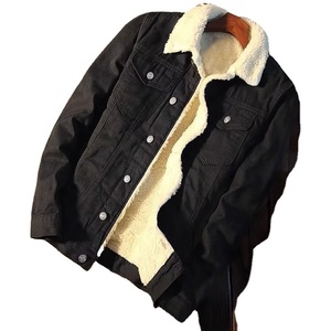<span class=keywords><strong>Manteau</strong></span> en jean doublé polaire vintage <span class=keywords><strong>d</strong></span>'<span class=keywords><strong>hiver</strong></span>, vêtements pour hommes, veste rembourrée coréenne pour jeunes, <span class=keywords><strong>tendance</strong></span>, grande taille - Product Image 3