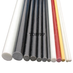FRP Fiberglass Fence Post Flexible Fiberglass <b>Rod</b> - Product Image 4