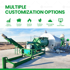 Nhiệt Phân Phân Phân Thải Đơn Vị Cho Lốp Nhựa Tái Chế Chuyển Đổi Lốp Để Dầu Và Carbon Đen Nhiệt Phân Nhà Máy Cho Trung Quy Mô - Product Image 2