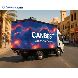 Canbest Boxled P4 4 мм 16 футов 4800x1920 мм 1920x1920 мм мобильный цифровой грузовик коробка светодиодный рекламный щит экран в Кении - Product Image 1