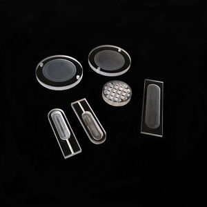 <span class=keywords><strong>Plaque</strong></span> de quartz CNC perforée au laser, à fentes, résistante aux hautes températures, en silice fondue, personnalisée en usine - Product Image 5