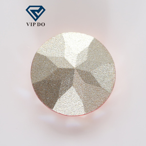 K9 cristal mano joyería Accesorios Punta inferior proteína forma redonda cúpula corte DIY uñas pila diamante proteína plateada <span class=keywords><strong>LA</strong></span> <span class=keywords><strong>serie</strong></span> - Product Image 5