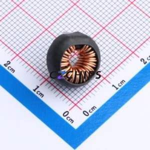 วงแหวนสี XR044125TS101MHL5/ตัวเหนี่ยวนำผ่านรู (THT),D = 13.5มม. 100uH 10% 2.5A - Product Image 2