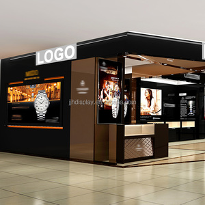 Cửa hàng nội thất nội thất Đồng hồ hiển thị đồng hồ hiển thị nội thất cửa hàng đồng hồ hiển thị kính hiển thị cửa hàng đồng hồ thiết kế nội thất - Product Image 3