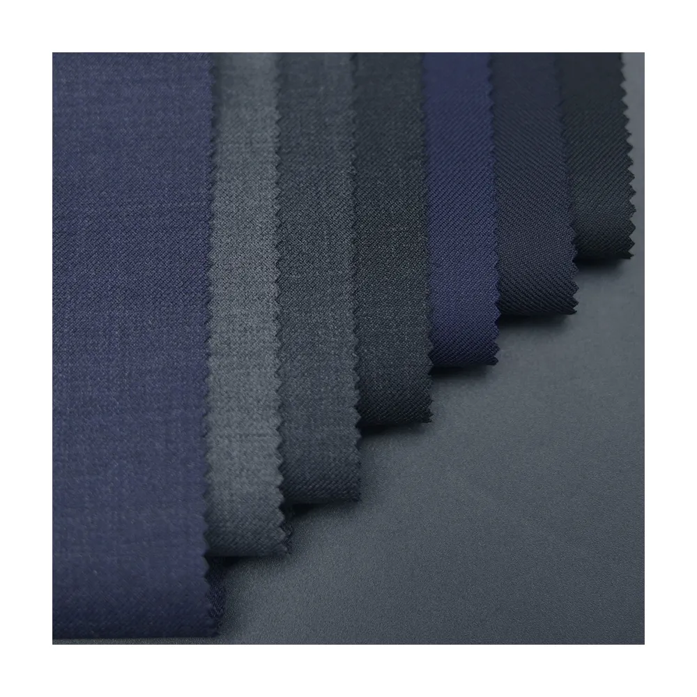 Gorgeous STOCK Merino Wool Fabric Worsted Wool Fabric For Men Suits