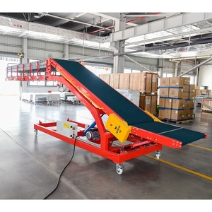 Magazzino regolabile Dock Mobile camion contenitore caricatore macchina di carico scarico nastro trasportatore Mobile per la vendita - Product Image 4