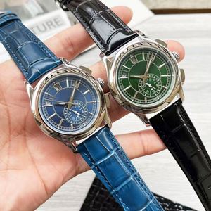 Montre pour homme haut de gamme de qualité supérieure, acier, cristal saphir, automatique, mécanique, bracelet en alliage de crocodile, design simple - Product Image 2