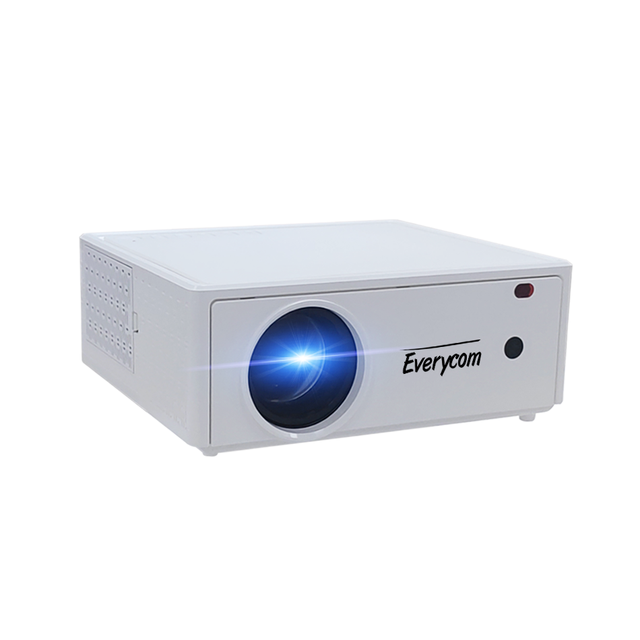 Everycom E700 2k Max 500 ANSI Android 12 Movie Electric Focus 1080P Smart LED LCD Video Full hd Home Theater Projector