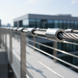 Kit de cable para barandilla, cable de acero pulido de 1/8 pulgadas, funda protectora de rueda para tensador, uso en terminales - Product Image 2