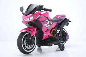 Детский игрушечный двухколесный Электрический мотоцикл с музыкой и легким пластиковым материалом, <span class=keywords><strong>3</strong></span> колеса для детей - Product Image 3