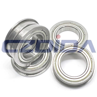 Roulement à billes à bride F6802-2RS de haute qualité F6802ZZ taille 15x24x26x5mm portant F6802