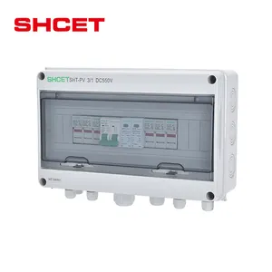 Hot selling 550VDC 1000VDC 3 input 1 out 3 input 2 out 3 strings junction box waterproof distribution solar DC pv combiner box