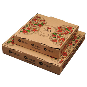 NUOVO 2025 Scatola per Pizza Personalizzata Riutilizzabile 33 35 CM 7/9/12 Pollici in Cartone Ondulato per Consegna Pizza con il Tuo Logo - Product Image 5