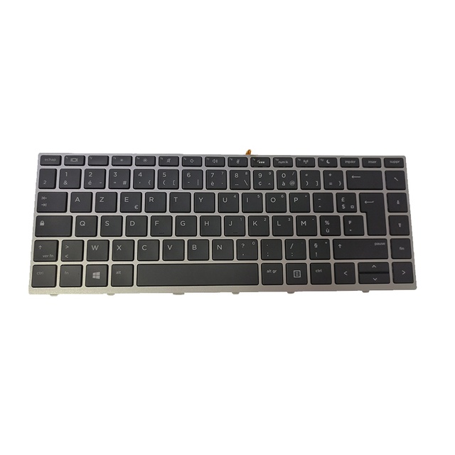 HK-HHT FR French AZERTY Keyboard for HP ProBook 640 G4 645 G4 Notebook Parts
