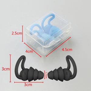 سدادات أذن لإلغاء الضوضاء النشطة سدادات أذن سيليكون للنوم والسفر والسباحة - Product Image 4