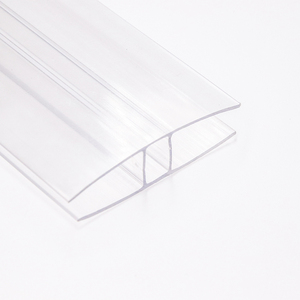 Manufacturers of polycarbonate H Connector Profile For Polycarbonate Sheet