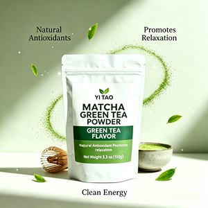 Té Verde Matcha en Polvo Certificado de Marca Privada/OEM, 150g, Rico en Antioxidantes, Promueve la Relajación, Sabor Natural para Bebidas y Postres - Product Image 2