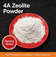 Poudre de zéolite 4A de haute pureté, tamis moléculaire pour les applications de détergentation et de traitement de l'eau