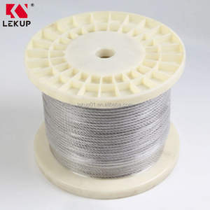 <span class=keywords><strong>Câble</strong></span> en acier inoxydable 7x19 SS304 de <span class=keywords><strong>100m</strong></span>, prix fabricant, <span class=keywords><strong>câble</strong></span> métallique en acier inoxydable 7x19 de <span class=keywords><strong>4mm</strong></span>, 6mm, 8mm - Product Image 4