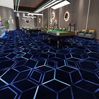 Moquette commerciale tissée tuftée mur à mur de qualité supérieure pour salles de bal d'hôtels 5 étoiles, idéale pour les projets de luxe, la prière et l'usage domestique