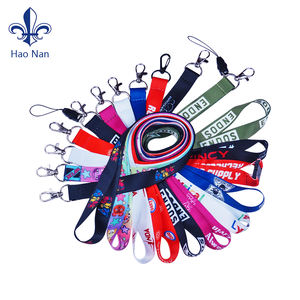 Lanières personnalisées en polyester avec logo imprimé offset et crochet <span class=keywords><strong>pour</strong></span> la vente en gros - Product Image 5