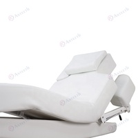 Mobilier esthétique luxueux Lit spa à 4 moteurs avec fonction d'inclinaison Table de massage Lit facial à réglage de la chaleur