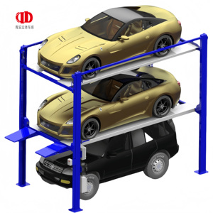 ลิฟท์จอด<span class=keywords><strong>รถ</strong></span>ไฮดรอลิกแบบสี่เสา คุณภาพ<span class=keywords><strong>ดี</strong></span> ระบบจอดรถอัตโนมัติแบบกลไก จอดรถได้สามชั้น 3 ระดับ อุปกรณ์จัดเก็บ - Product Image 1