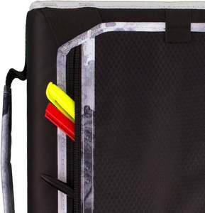 แฟ้มซิปแบบมีห่วง O-Ring 3 ห่วง มาตรฐาน BSCI ความจุ 800 แผ่น - มาพร้อมหูหิ้วและช่องใส่ของหลายช่อง - Product Image 6