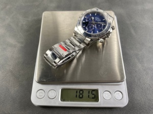 high top quality watch Waterproof 40mm VS factory 904L steel 4131 movement multi-function Chrono Diver blue watch - Product Image 6