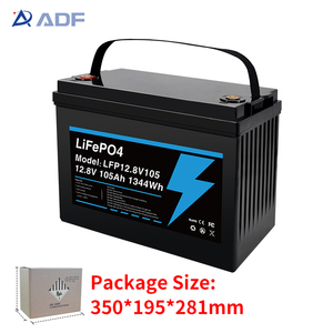 Batería de Fosfato de Litio de Última Generación, 12V 50Ah 60Ah 100Ah 200Ah, 12.8V 105Ah, Iones - Product Image 4