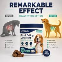 Vente en gros de friandises à mâcher pour chiens, soutien digestif, probiotiques, prébiotiques, complément alimentaire pour la santé intestinale des chiots, chiens adultes et chiens âgés, OEM