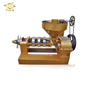 YZYX130WK Temperature-Controlled Expeller Commercial Cold Press Rice Bran Coconut Oil Expeller Machine