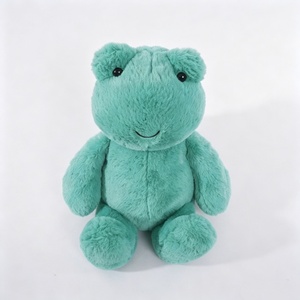 Peluche de rana personalizado, peluche de rana verde, peluche de rana sentada, lindo peluche de rana - Product Image 5