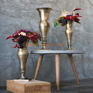 Vase Voici Bronze ensemble de vase en métal - Product Image 1