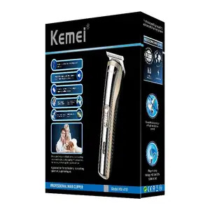 Hot Selling electric charging Hair Clipper Kemei KM-418 Attachment Comb Professional Hair Clipper