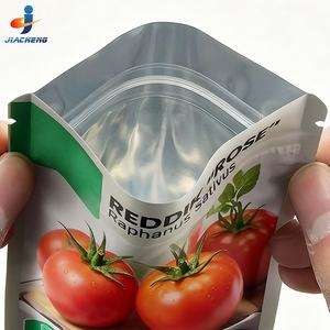 Sacchetti Personalizzati per <span class=keywords><strong>Semi</strong></span> in Alluminio Laminato, Piccole Buste per Imballaggio <span class=keywords><strong>Semi</strong></span> di Verdure con Logo - Product Image 5