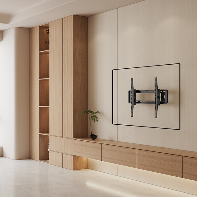 CIE Universal SPCC Steel Full Motion TV Wall Mount with VESA 900x600mm Compatibility for 65"-120" Screens