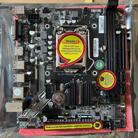 Placa Base Esonic Marca LGA1155 H61DA B75DA para Placas Base de 2.ª y 3.ª Generación I3 I5 I7