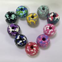 Jouet à mâcher pour animaux de compagnie en mousse EVA camouflage, design solide pour chiens et petits animaux, durable, écologique, utilisation intérieure/extérieure