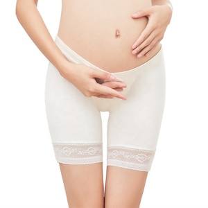 848 # Modal femmes taille basse <span class=keywords><strong>grossesse</strong></span> caleçon doux dentelle pantalon ourlet culotte confortable vêtements de maternité - Product Image 2