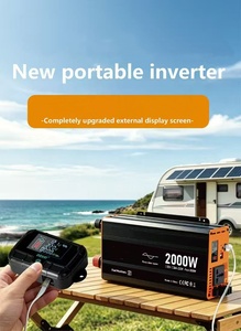 Inversor de Corriente de Onda Sinusoidal Pura de 2000W, Monofásico, 12V 230V DC/AC, Convertidor de Energía para Compresor Industrial y Aire Acondicionado Doméstico - Product Image 5