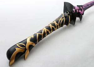 Réplica de Arma de Impacto de 109 cm del Juego Popular, Espada Katana Samurai de Raiden Shogun Baal, 1.9 kg - Product Image 5