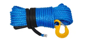 HYROPES 10 Ton Winch Rope 12 Strand Uhmwpe Rope Solid Braided For Marine Cars Other Winches