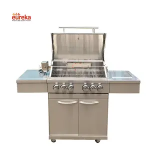 Chine Cuisinière portable de haute qualité Barbecue à gaz extérieur Grill Bbq Four à steak