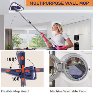Balai de vadrouille en plastique mur à <span class=keywords><strong>sol</strong></span> Nettoyeur de plinthes et de sols - Product Image 6