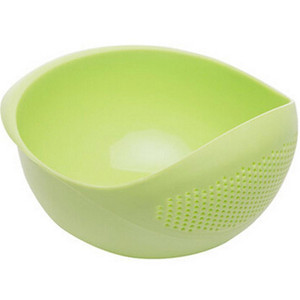 <b>Plastic</b> Rice Washer Colander With Drainage <b>Kitchen</b> Vegetable Fruit Basket Blue Pink Green White - Product Image 5